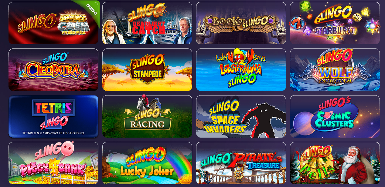 Slingo en YoBingo ES